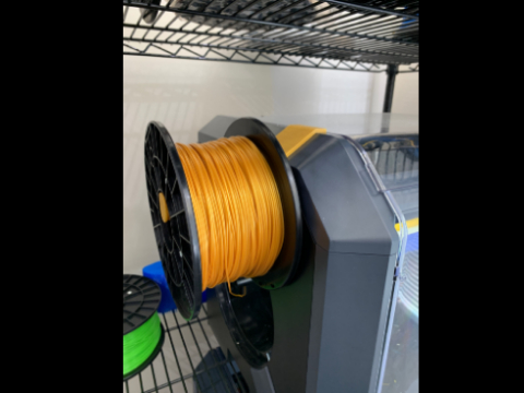 Dremel 3D45 Spool Holder - Hangs off Side