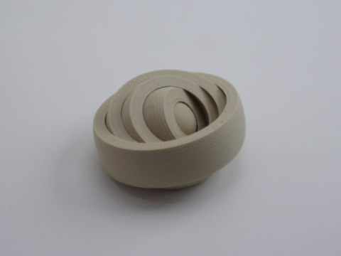 Gyro (printed spinner toy) 0.5mm Tolerance